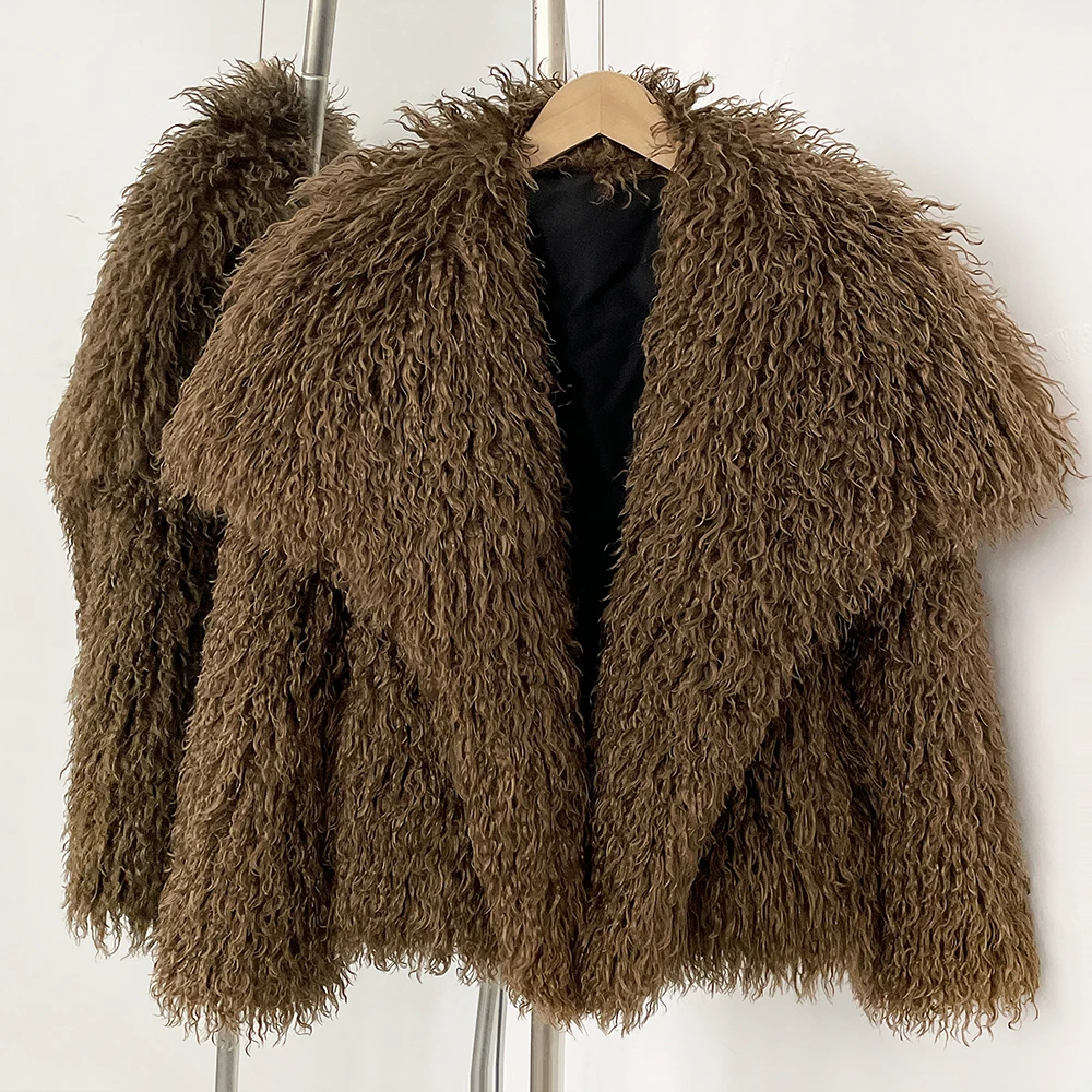 Winter Clothing Store - معطف الفرو صديقة للبيئة فو الفراء