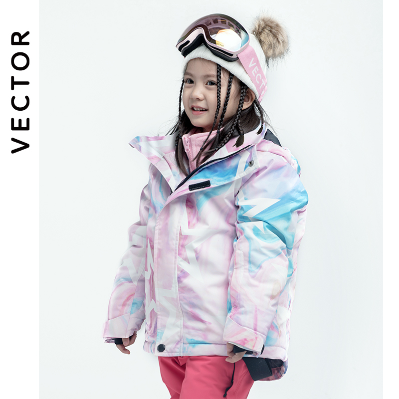 Winter Clothing Vector - ملابس ثلج للأطفال في الهواء الطلق
