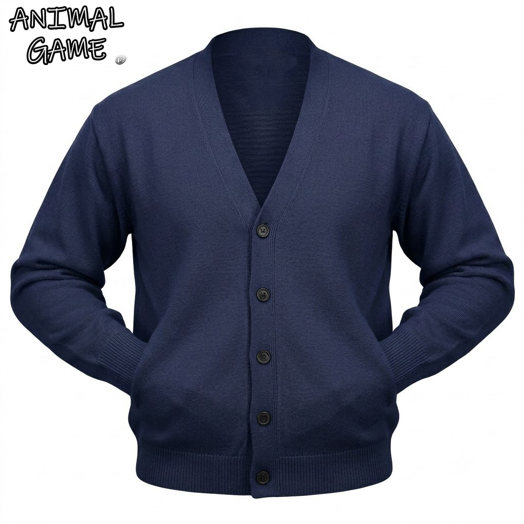 Winter Clothing Uae - كارديجان رجالي كاجوال بأكمام طويلة للخريف،