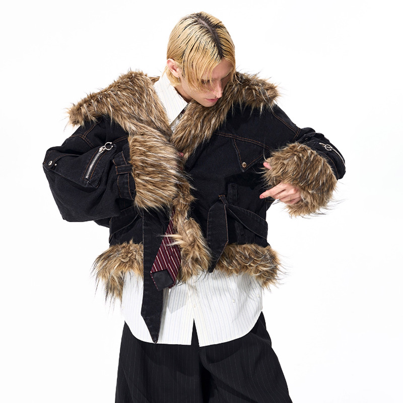 LUZHEN موضة شخصية فو الفراء ال - مراجعة Winter Clothing Uae وسعره