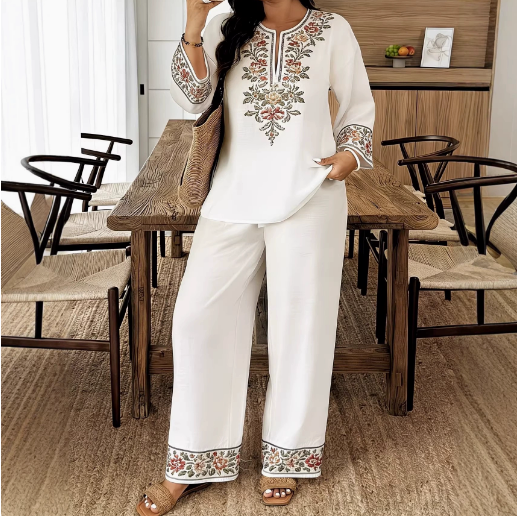 طقم نسائي من قطعتين لربيع وخري - مراجعة Winter Clothing Sale وسعره