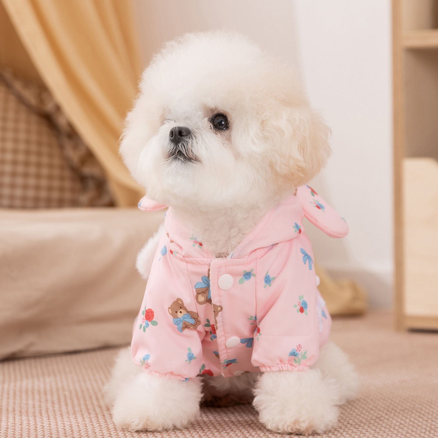 الشتاء روز منقوشة الكلب الملاب - مراجعة Winter Clothing Patterns وسعره