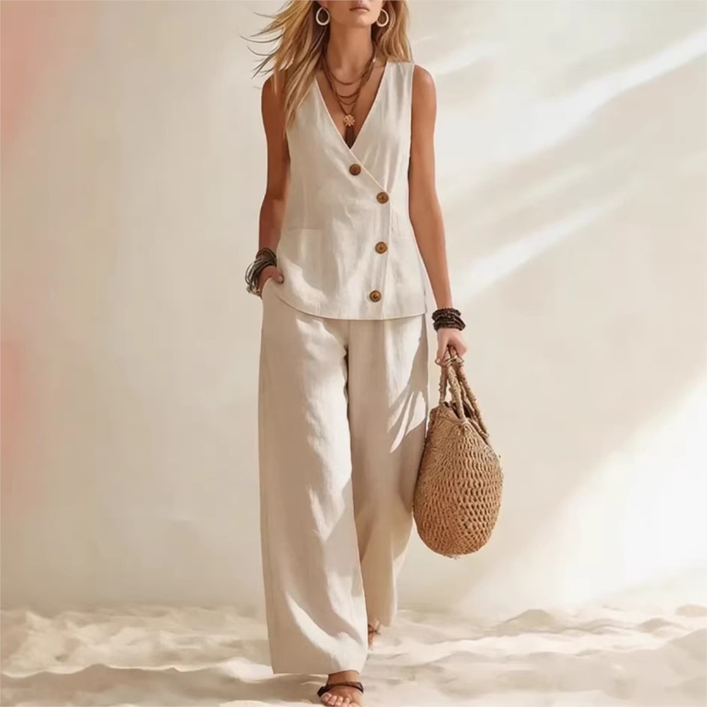 بدلة نسائية صيفية أنيقة بياقة  - مراجعة Winter Clothing Sale وسعره