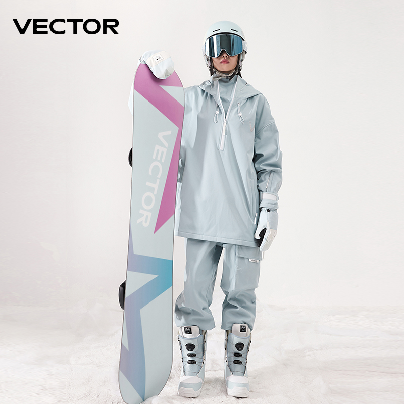 الرجال النساء بلون سترة تزلج ب - مراجعة Winter Clothing Vector وسعره