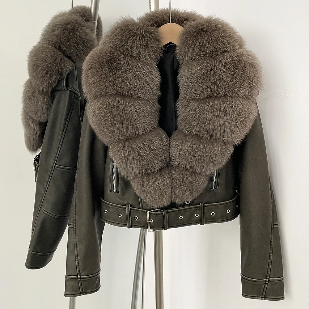 فو بولي Leather سترة جلدية الث - مراجعة Winter Clothing Store وسعره
