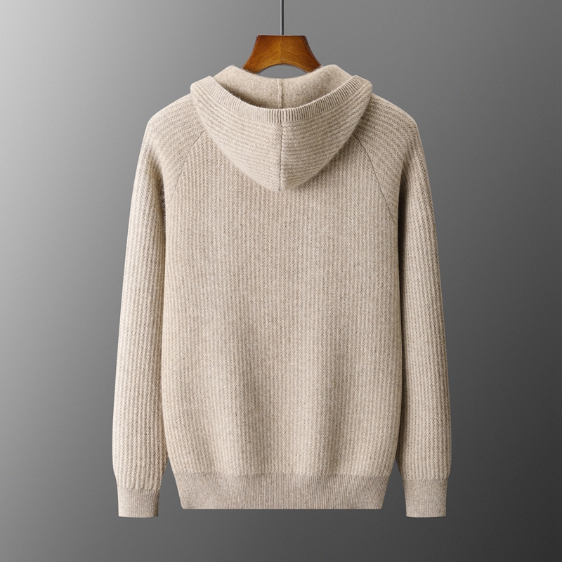 جديد الرجال سميكة قلنسوة بسحاب - مراجعة Winter Clothing Uae وسعره